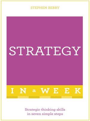 cover image of Strategy In A Week
